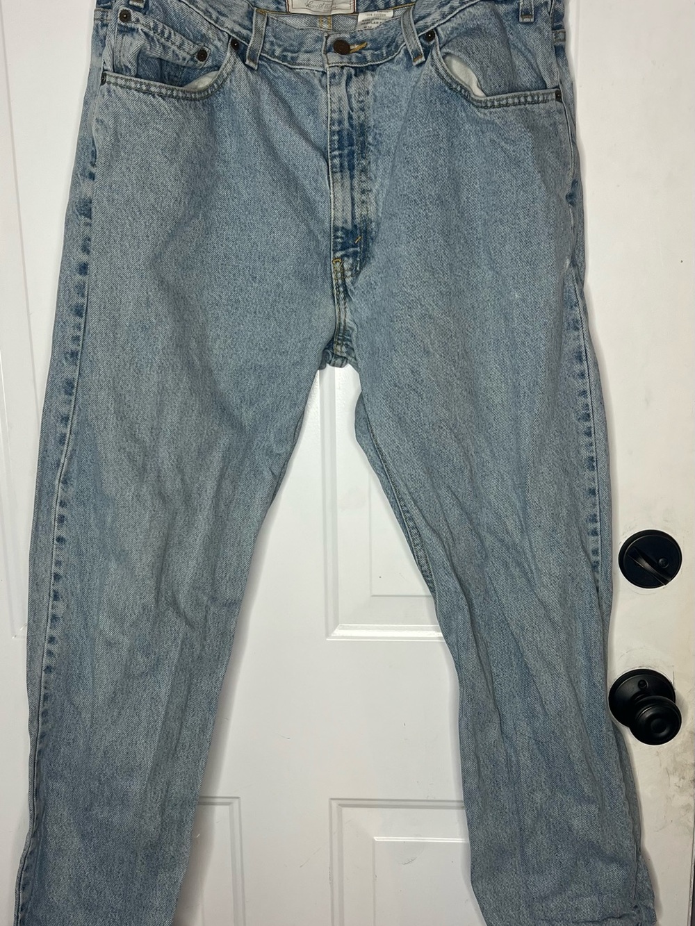 Signature by Levi Strauss & Co. Athletic Straight Blue Denim Jeans W36 L30 Levis